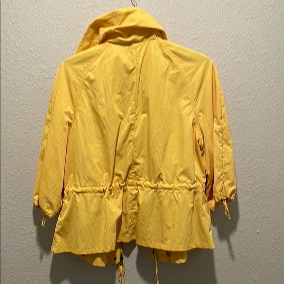 Lane Bryant Yellow Utility Jacket with Feminine Styling - Picture 5 of 5